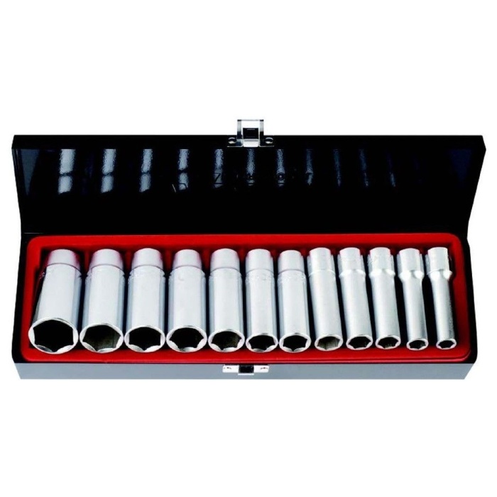 Rico RC1212SD Uzun Lokma Seti Takımı 1/2 12PCS 6 Köşe