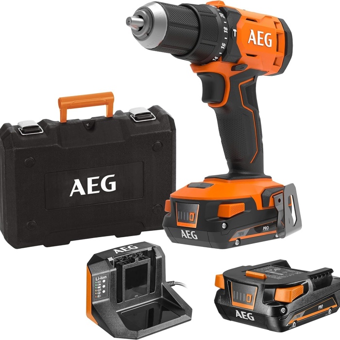 Aeg BSB 18G4-202C Akülü Darbeli Vidalama Makinesi - 4935478631