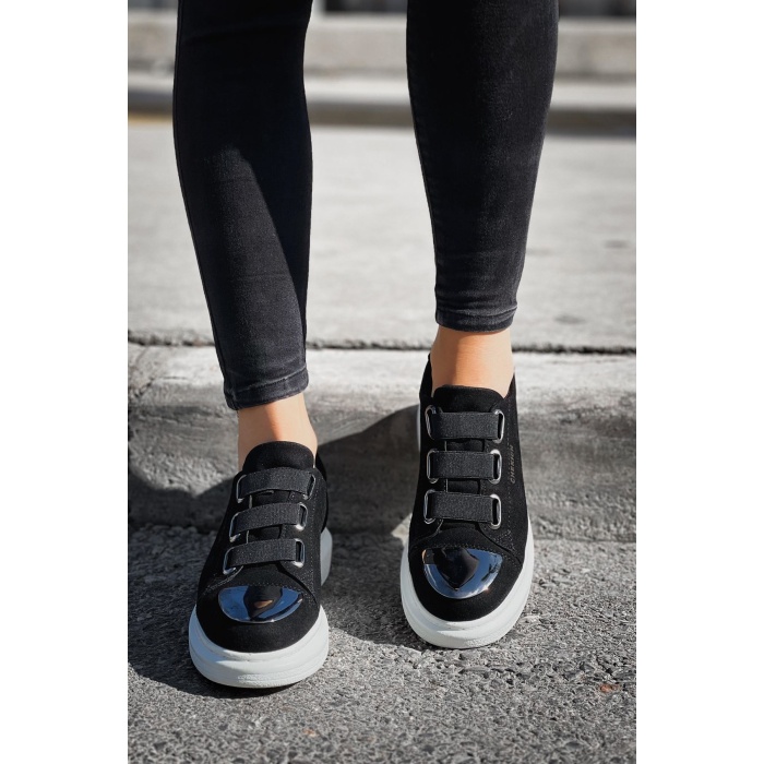 CH251 SBT Mirror Suede Erkek Ayakkabı SIYAH