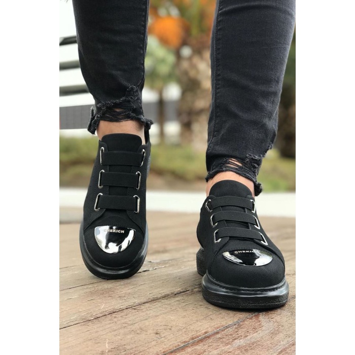 CH251 SST Mirror Suede Erkek Ayakkabı SIYAH