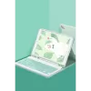  iPad 10.2 (9.nesil) Kılıf KC01 Smart Klavyeli Tablet Kılıfı - Açık Yeşil
