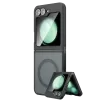  Samsung Galaxy Z Flip 5 Kılıf Blur Fold Magsafe Kapak - Mat Siyah