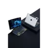 Newface JP12.9 iPad Pro 12.9 (2022) Kılıf Vales Dönen Ledli Klavyeli Tablet Kılıfı - Siyah