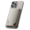 Newface PW555 5.000 mAh Dijital Göstergeli 18W Type-C ve 15W Kablosuz Şarj PD Hızlı Şarj Magsafe Powerbank - Titanyum