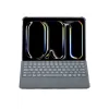 Newface T5507D iPad Pro 11 (2022) Kılıf Palermo Ledli Klavyeli Standlı Tablet Kılıfı - Siyah