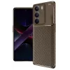 Newface Realme C75 4G Auto Focus Karbon Kapak - Kahverengi