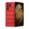 Newface Samsung Galaxy S21 Ultra Kılıf Optimum Silikon - Kırmızı