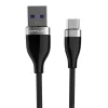 Konfulon S82 Seramik Uçlu Micro USB Kablo 1M 3.1A - Siyah
