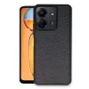 Newface Xiaomi Redmi 13C Kılıf Aras Deri Kapak - Siyah