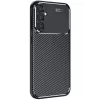 Newface Samsung Galaxy A16 5G Kılıf Auto Focus Karbon Kapak - Siyah