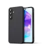 Newface Samsung Galaxy A16 5G Kılıf Nano içi Kadife Silikon - Siyah