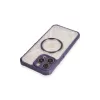  iPhone 14 Pro Max Kılıf Prag Magneticsafe Kapak - Derin Mor