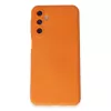  Samsung Galaxy M14 5G Kılıf Nano içi Kadife Silikon - Turuncu
