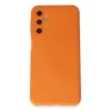  Samsung Galaxy M14 5G Kılıf Nano içi Kadife Silikon - Turuncu