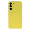  Samsung Galaxy S23 Plus Kılıf Nano içi Kadife Silikon - Sarı