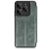 Newface General Mobile Era 30 Kılıf Flip Cover - Koyu Yeşil