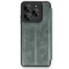 Newface General Mobile Era 50 Kılıf Flip Cover - Koyu Yeşil