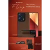 Newface Samsung Galaxy A55 5G Kılıf Flip Cover - Siyah
