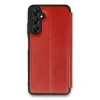 Newface Samsung Galaxy A55 5G Kılıf Flip Cover - Kırmızı
