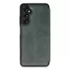 Newface Samsung Galaxy A55 5G Kılıf Flip Cover - Koyu Yeşil