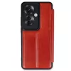 Newface Oppo Reno 11F Kılıf Flip Cover - Kırmızı