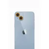   iPhone 13 Neon Fosforlu Kamera Lens - Sarı