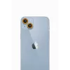  iPhone 13 Neon Fosforlu Kamera Lens - Sarı