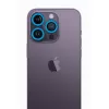   iPhone 13 Pro Max Neon Fosforlu Kamera Lens - Mavi