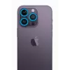   iPhone 13 Pro Max Neon Fosforlu Kamera Lens - Mavi