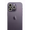  iPhone 13 Pro Max Neon Fosforlu Kamera Lens - Beyaz