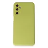    Samsung Galaxy M14 5G Kılıf Nano içi Kadife Silikon - Sarı