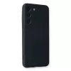    Samsung Galaxy S23 Kılıf Nano içi Kadife Silikon - Lacivert