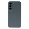    Samsung Galaxy S23 Kılıf Nano içi Kadife Silikon - Gri