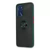    Oppo A16 Kılıf Montreal Yüzüklü Silikon Kapak - Yeşil