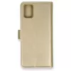 Newface Samsung Galaxy A71 Trend S Plus Kapaklı Kılıf - Gold