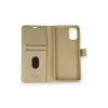 Newface Samsung Galaxy M51 Trend S Plus Kapaklı Kılıf - Gold