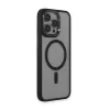 Newface iPhone 15 Pro Max Kılıf Room Magneticsafe Silikon - Siyah
