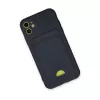 Newface iPhone 11 Kılıf Kelvin Kartvizitli Silikon - Lacivert