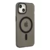 Newface iPhone 15 Kılıf Lodos Magneticsafe Mat Kapak - Siyah