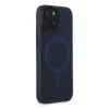 Newface iPhone 15 Kılıf Lodos Magneticsafe Mat Kapak - Mavi