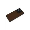 Newface Xiaomi Redmi Note 13 Pro 5G Kılıf Taft Kapak - Kahverengi