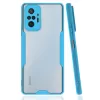 Newface Xiaomi Redmi Note 10 Pro Kılıf Platin Silikon - Mavi