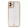 Newface Samsung Galaxy A04 Kılıf Liva Lens Silikon - Rose