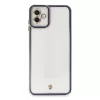 Newface Samsung Galaxy A04 Kılıf Liva Lens Silikon - Mavi