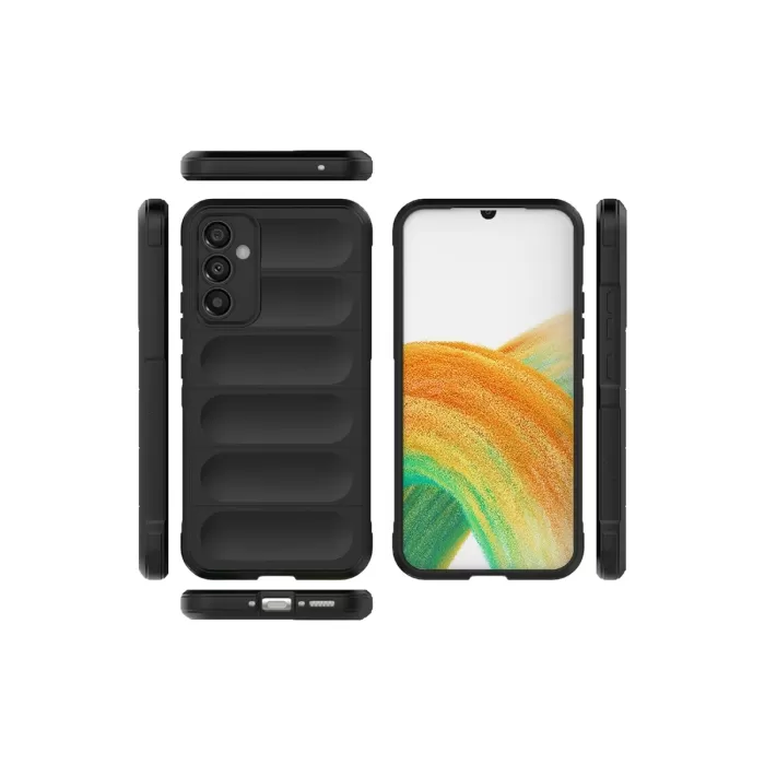  Samsung Galaxy M34 5G Kılıf Optimum Silikon - Siyah