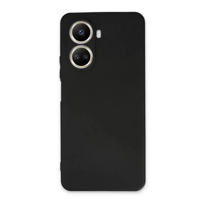  Huawei Nova 10 SE Kılıf First Silikon - Siyah