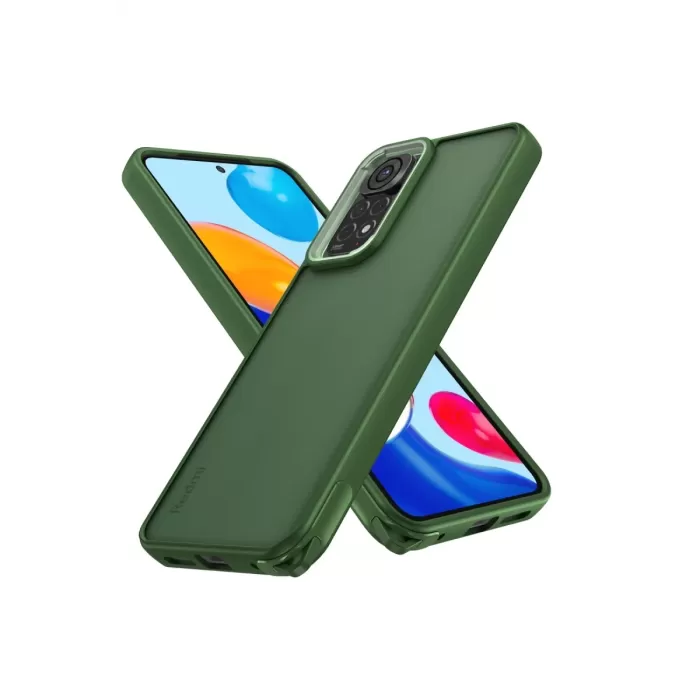 Newface Xiaomi Redmi Note 11 Kılıf Elegant Kapak - Siyah