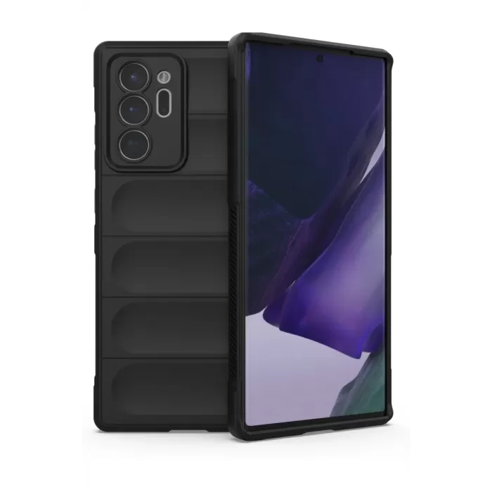 Newface Samsung Galaxy Note 20 Ultra Kılıf Optimum Silikon - Siyah