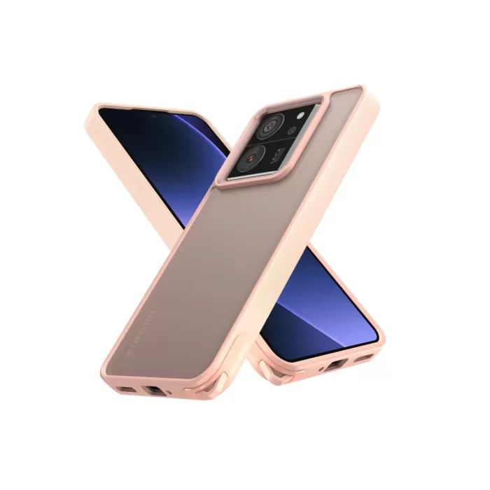 Newface Xiaomi Mi 13T Kılıf Elegant Kapak - Pudra