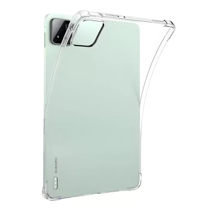Newface Xiaomi Pad 7 Pro Kılıf Anti Şeffaf Tablet Silikon - Şeffaf